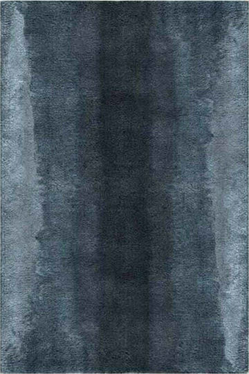 InTheBox Waves Teppich Rechteckig Synthetisch,Polyester/Cotton/Leather Blue