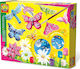 Ses Creative Παιχνίδι Κατασκευών Πλαστικό Butterfly Glitter Casting and Painting Set για Παιδιά 5+ Ετών