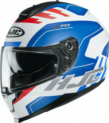 HJC C70 Koro Full Face Helmet with Sun Visor ECE 22.05 1500gr MC4H KOROMC21SF-XS