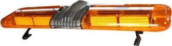 Car Signaling Bar LED 12V Waterproof 120cm with Orange Lighting