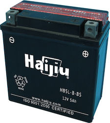 HaiJiu Μπαταρία Μοτοσυκλέτας HB5L-B-BS με Χωρητικότητα 5Ah