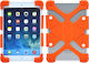 Ancus Silicon Faceplate Umschlag Rückseite Silikon Orange (Universell 7-8 Zoll) 17706