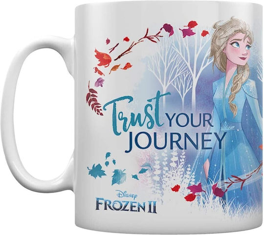 Pyramid International Frozen - Trust your Journey Κούπα Κεραμική Λευκή