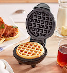 Mini Waffle Maker Βαφλιέρα για Στρογγυλές Βάφλες 350W