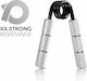 RPM Power Metal Power Grippers Crush Grippers Silver with Resistance up to 136kg