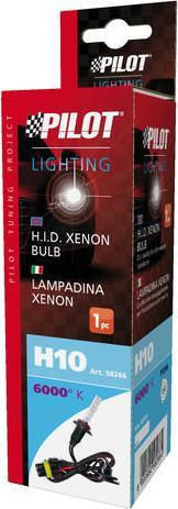 Lampa Lamps Car & Motorcycle HID Xenon Bulb H10 Xenon 6000K Cold White 12V / 24V 35W 1pcs
