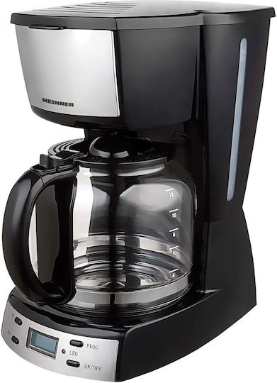 Heinner Programmable Filter Coffee Machine 950W Black