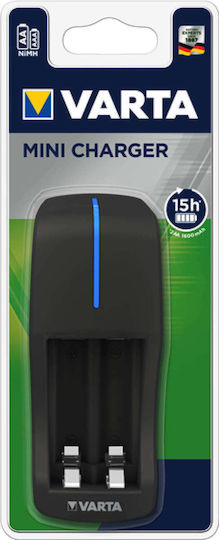 Varta Mini Charger 2 Μπαταριών Ni-MH Μεγέθους AA/AAA