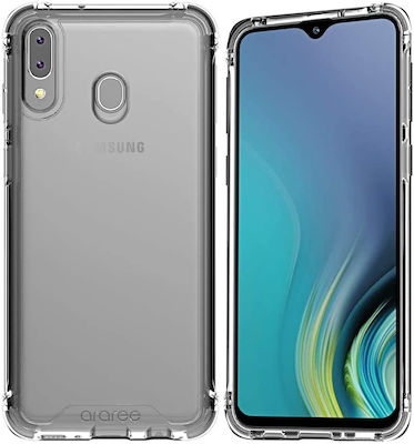 Samsung Protective Cover Silicone Back Cover Transparent (Galaxy M20)