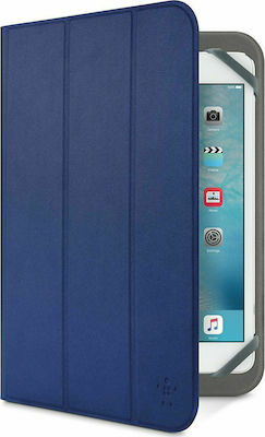 Belkin Traditional Folio Flip Cover Δερματίνης Μπλε (iPad mini 1,2,3)
