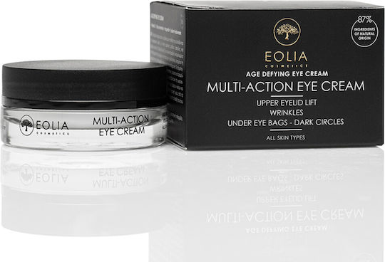 Eolia Cosmetics Multi Action Supreme Eye Cream for Anti-Wrinkle Dark Circles and Eye Bags 15ml