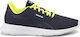 Reebok Lite 2 Men's Running Sport Shoes Heritage Navy / White / Solar Yellow