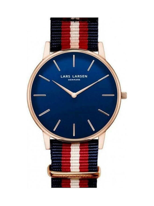 Lars Larsen Watch Battery with Fabric Strap WH147RD/NNR20