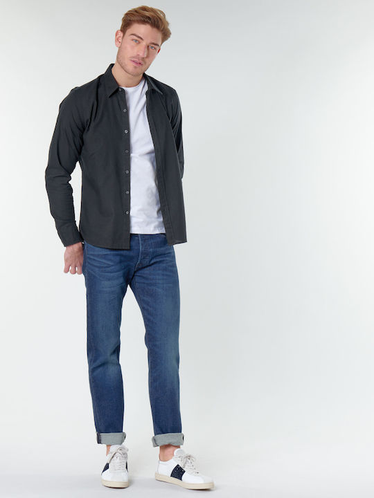 501 Original Fit Ανδρικό Παντελόνι Τζιν με Regular Straight Εφαρμογή Μπλε