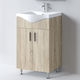Martin Siena 55 Blat cu Lavoar L55xW46xH83cm Sonoma