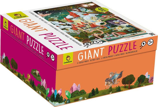 Kinderpuzzle Castello Magic für 3+ Jahre alt+ Jahre 48pcs Ludattica