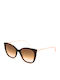 Moschino Women's Sunglasses with Brown Tartaruga Frame and Brown Gradient Lens MOL018/S 086/M2