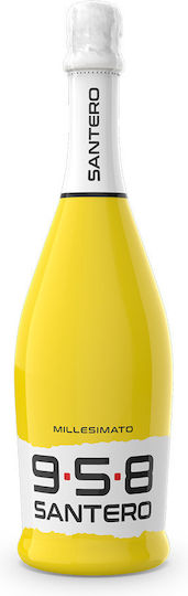 Santero Κρασί 958 ΠΑΟΚ Μοσχάτο Λευκό Ξηρό Αφρώδες 750ml