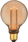 Eurolamp LED Bulbs for Socket E27 and Shape G95 Warm White 120lm Dimmable 1pcs