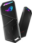 Asus ROG Strix Arion Case for Hard Drive M.2 PCI Express with Connection USB 3.2 Type-C