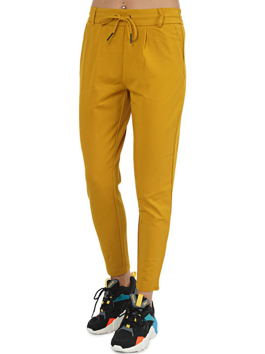 Only Women's High-waisted Fabric Trousers with ...