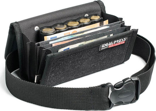 IdealPress Чанта за кръста за сервитьори / чанта без ковчег 20x7x11см Denim Black
