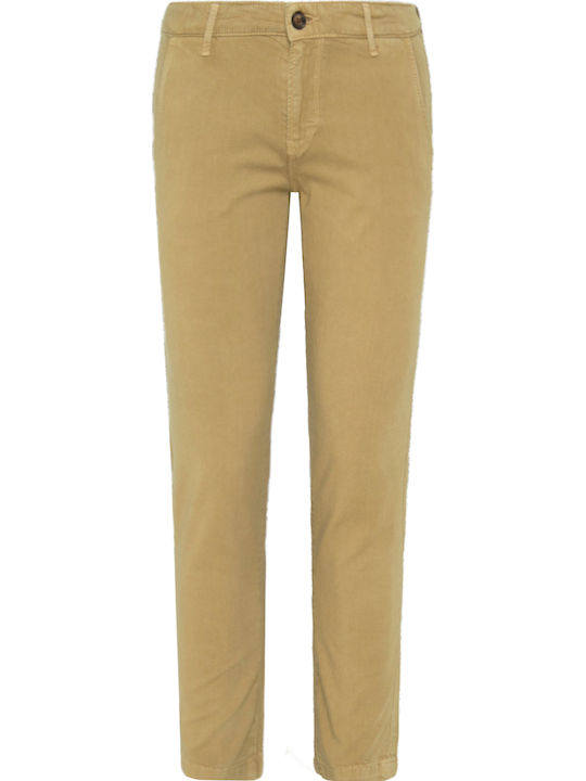 Pepe Jeans Maura Women's Chino Trousers Beige