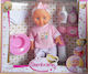 Just Toys Bambolina Baby Doll Set for 3+ Years 36 cm