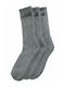 Vans Classic Crew Men's Solid Color Socks Gray 3Pack