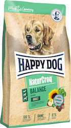 Happy Dog NaturCroq Adult Balance 15kg Hrană Uscată pentru Câini Adulți cu Porumb și Păsări de curte