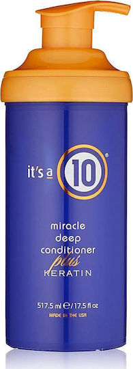 It's A 10 Deep Conditioner Plus Keratin Ενυδάτωσης για Όλους τους Τύπους Μαλλιών 517ml