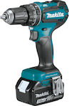 Makita Κρουστικό Δραπανοκατσάβιδο Μπαταρίας Brushless 18V 2x3Ah