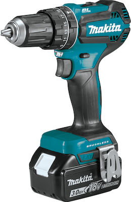 Makita Percussive Drill Driver Battery Brushless 18V 2x3Ah