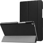 Magnetic 3-fold Flip Cover Synthetic Leather Black MLC5026B