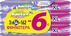BabyCare Sensitive Pure Water Extra Large 3x54τμχ BabyCare Sensitive Pure Water Extra Large 3x54τμχ