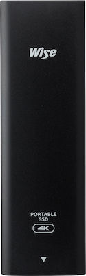 Wise Advanced Portable SSD USB-C 1TB M.2 Negru