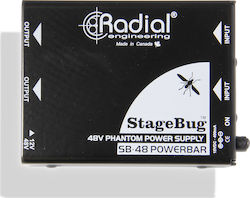 Radial StageBug SB-48 Phantom Power Τροφοδοτικό Μικροφώνου Radial StageBug SB-48 Phantom Power Τροφοδοτικό Μικροφώνου
