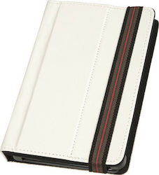 Tracer Flip Cover Synthetic Leather with Keyboard English US White (Universal 7-8") TRAT43853