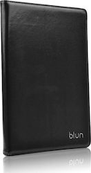 Blun Flip Cover Synthetic Leather Black (Universal 8") BLUN8B