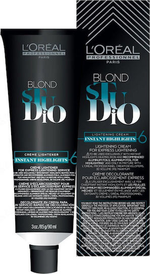 L'Oréal Professionnel Blond Studio Vopsea De Păr Instant Highlights Cremă De Decolorare 90ml
