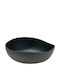 HFA Granite Πιάτο Βαθύ Οβάλ από Πορσελάνη Μπλε 18.7x17.5cm