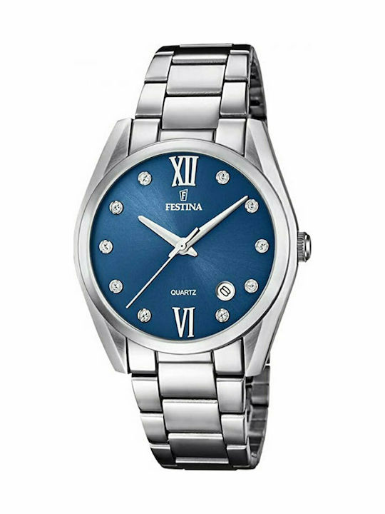 Festina Women's Watch with Silver Metal Bracelet