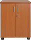 Ξύλινο Ντουλάπι Γραφείου με Κλειδαριά Κερασί 60x46x75cm