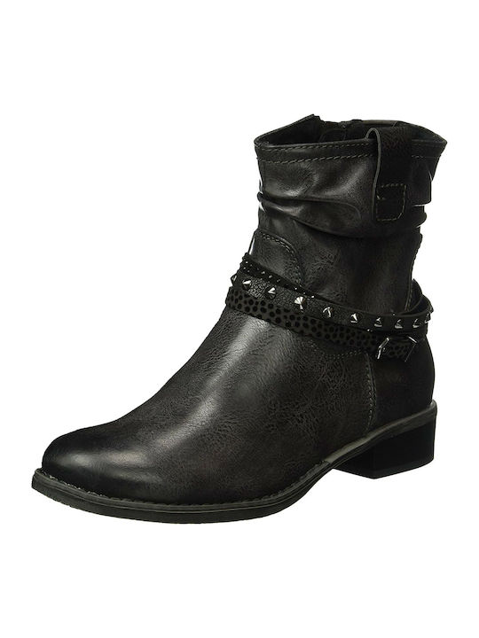 Marco Tozzi Women's Biker Boots Black