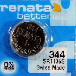Renata 344 Μπαταρία Silver Oxide SR42 1.55V 1τμχ Renata 344 Μπαταρία Silver Oxide SR42 1.55V 1τμχ