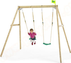 Tp Toys Κούνια Διπλή Ξύλινη Forest 240x183x209εκ. για 3+ Ετών