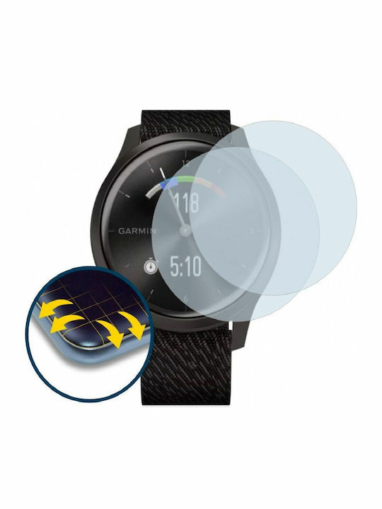 Brotect Flex 2 pack Screen Protector για το Garmin Vivomove Style 42mm 2τμχ