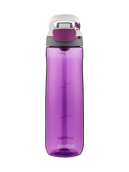 Contigo Autoseal Cortland Αθλητικό Πλαστικό Παγούρι 700ml Μωβ