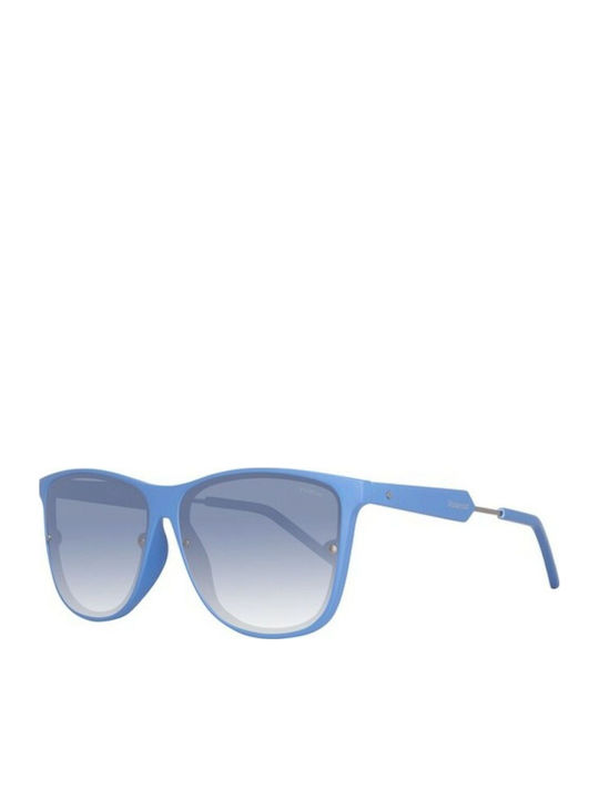 Polaroid Sonnenbrille PLD 6025/S - Unisex, Blau/Grau, Inkl. Etui