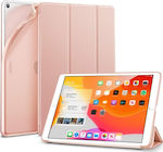 ESR Rebound Flip Cover Δερματίνης / Σιλικόνης Ροζ Χρυσό (iPad 2019/2020/2021 10.2'')